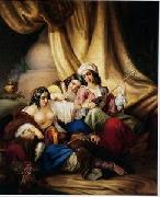 Arab or Arabic people and life. Orientalism oil paintings 163